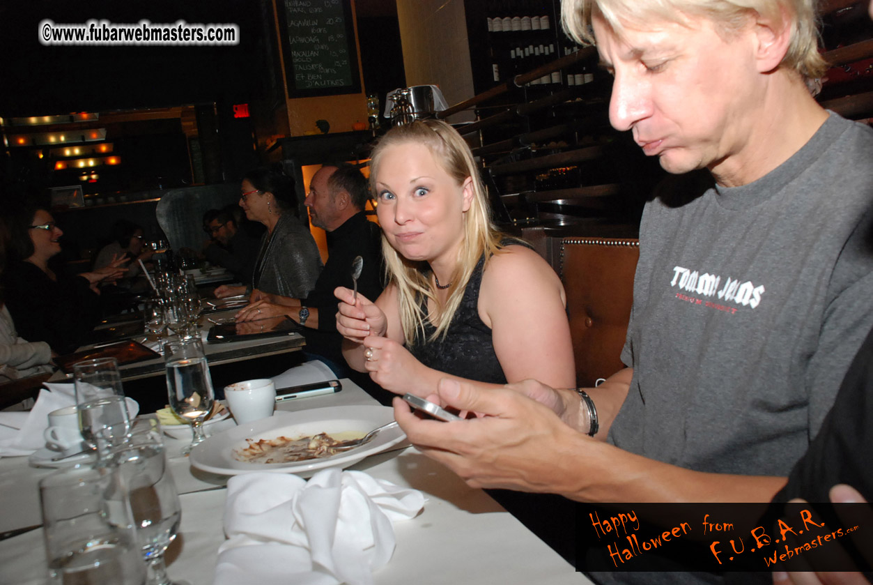 NDPD at restaurant Holder