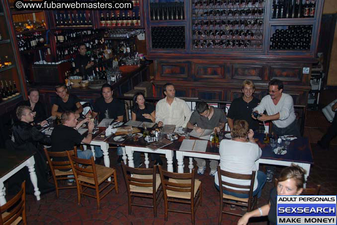 Dinner at "Weinstein and Gavinos "