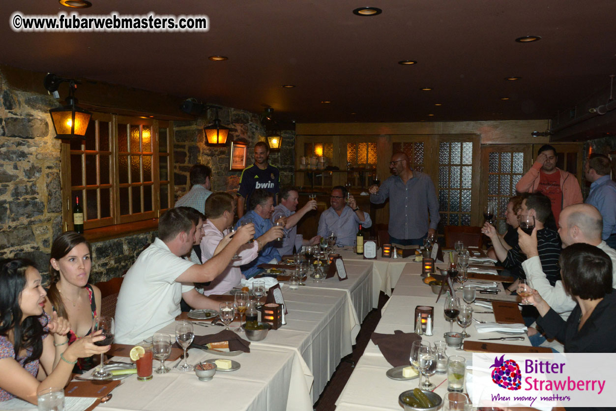 Dinner @ Gibbys Steak House