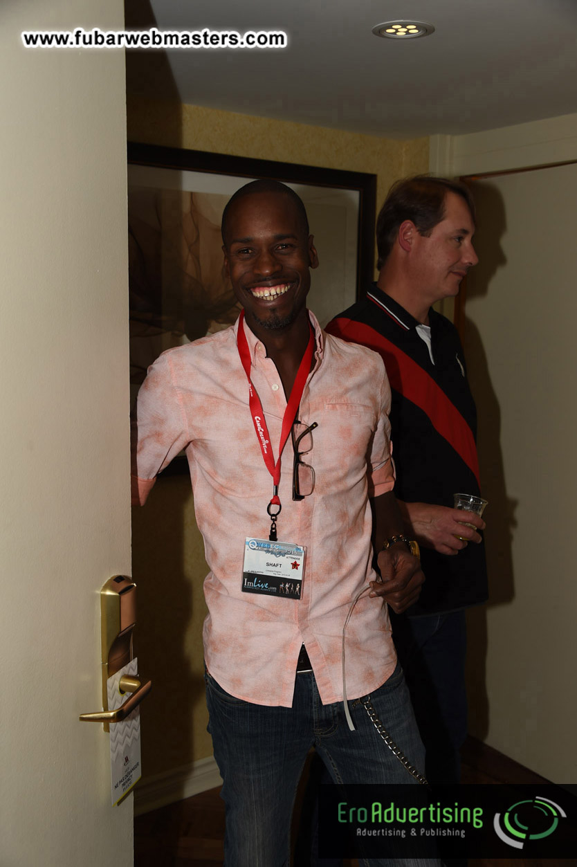 Cocktails in Patti & Michaels Suite