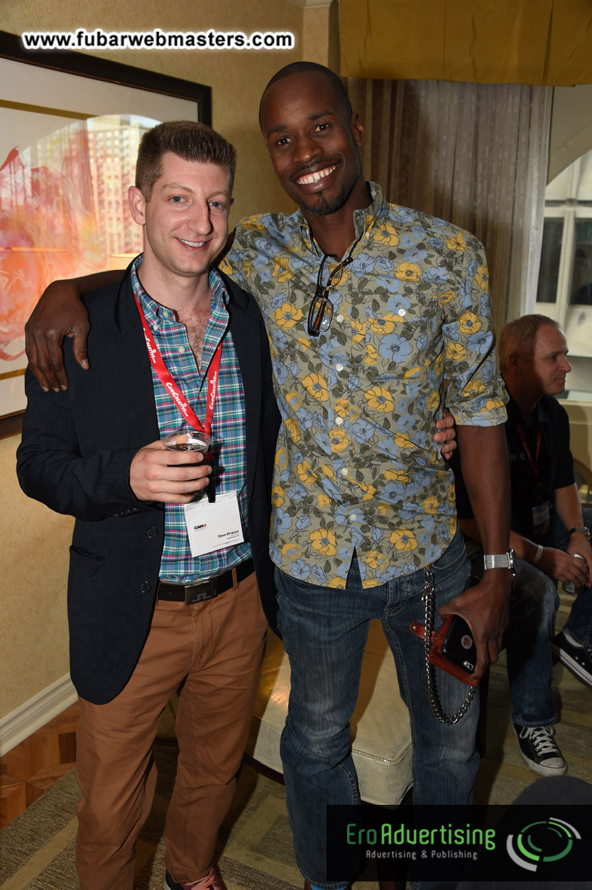 Cocktails in Patti & Michaels Suite