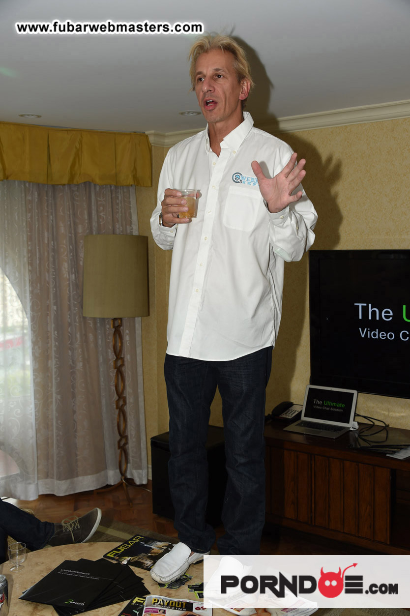 Cocktails in Patti & Michaels Suite