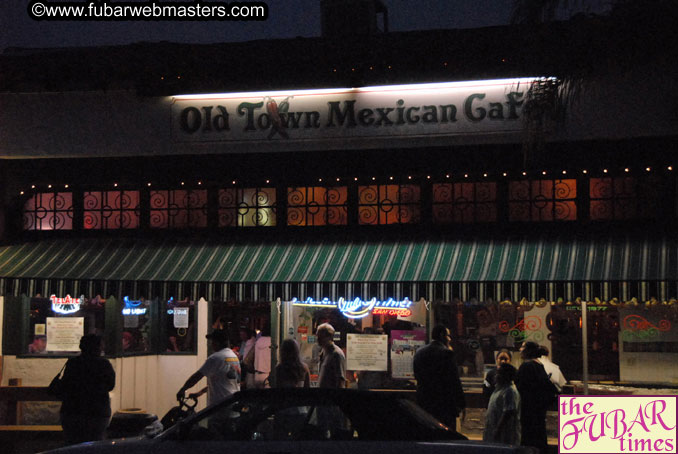 Dinner at The Old Town Mexican Cafe