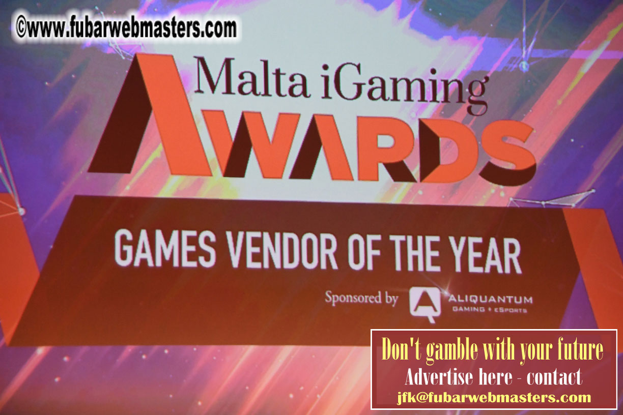 Malta IGaming Awards and Charity Auction