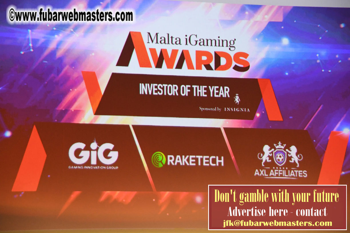 Malta IGaming Awards and Charity Auction