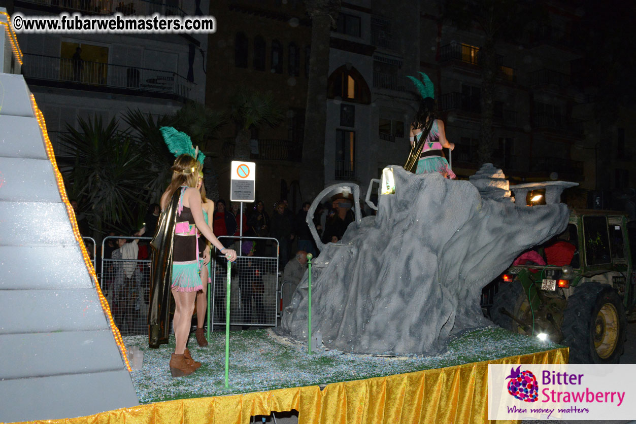 Pre-Show Carnival Parade at TES Sitges