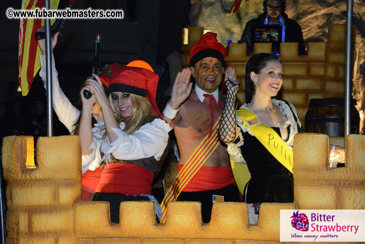 Pre-Show Carnival Parade at TES Sitges