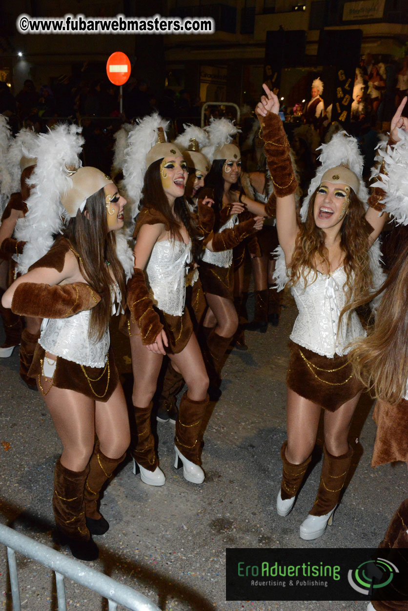 Pre-Show Carnival Parade at TES Sitges
