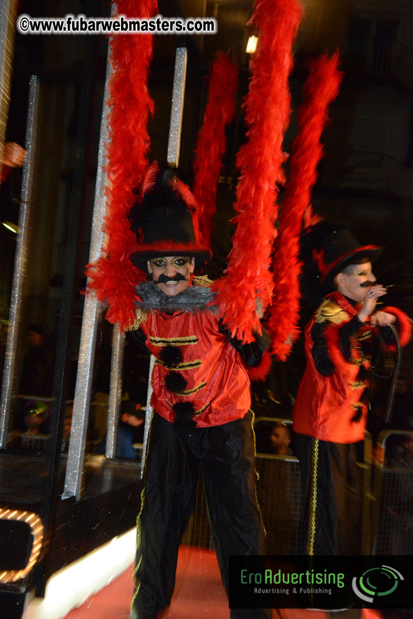 Pre-Show Carnival Parade at TES Sitges