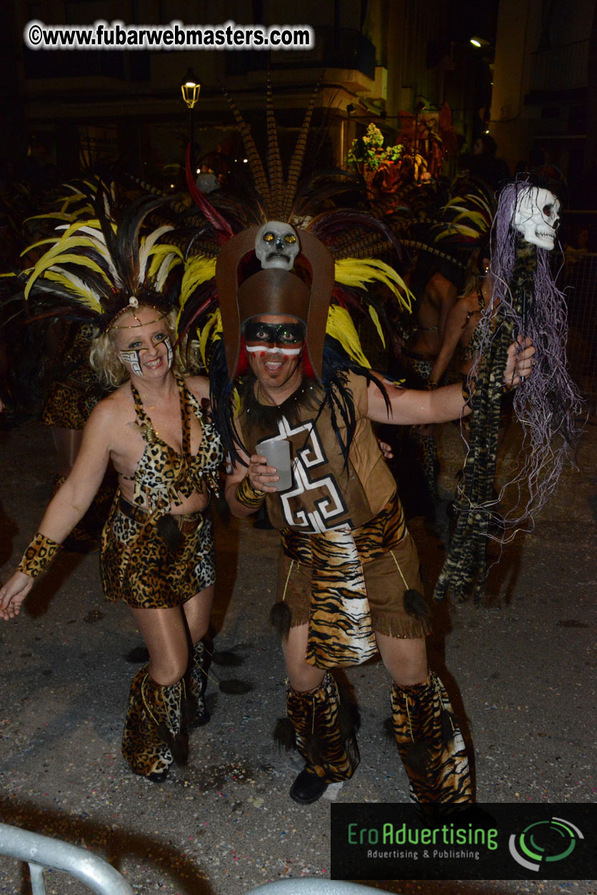 Pre-Show Carnival Parade at TES Sitges