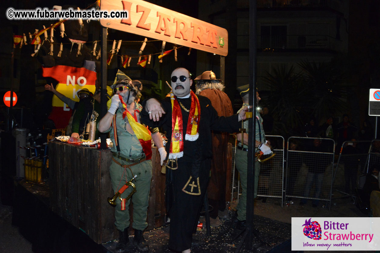 Pre-Show Carnival Parade at TES Sitges