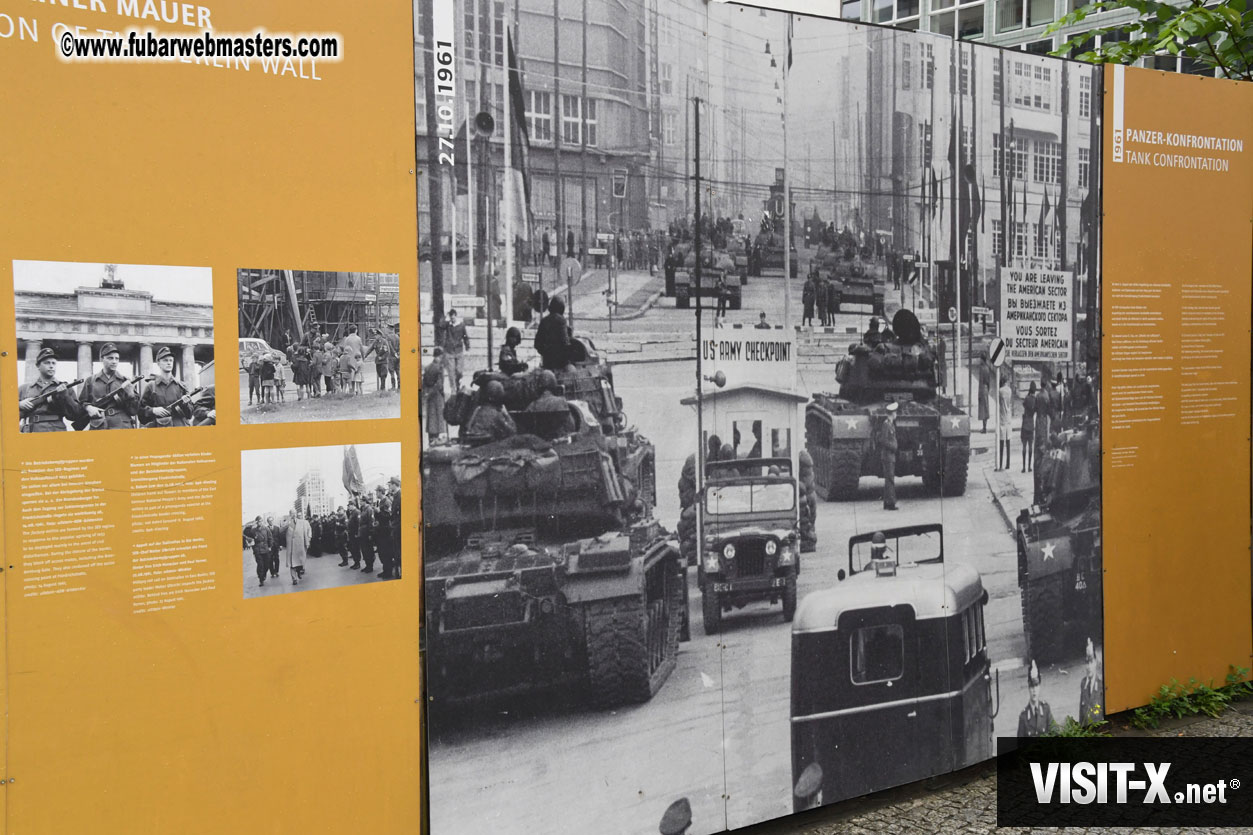 Visit to Check Point Charlie