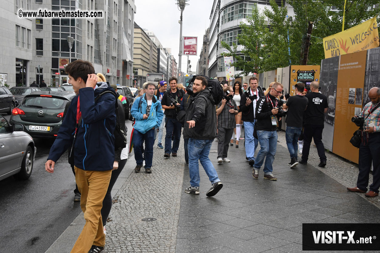 Visit to Check Point Charlie