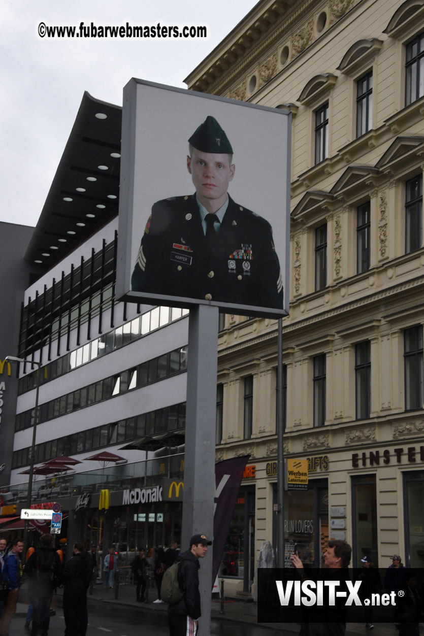 Visit to Check Point Charlie