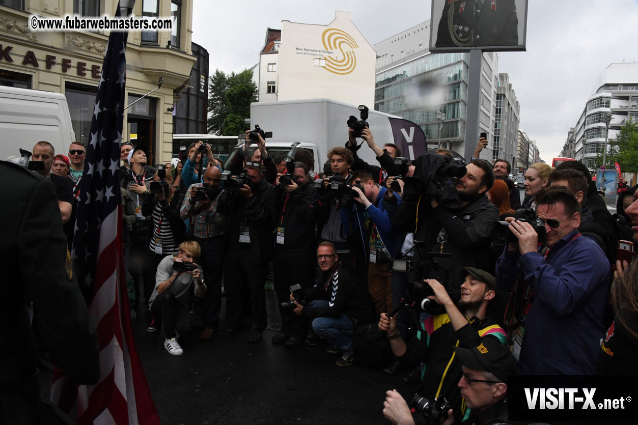 Visit to Check Point Charlie