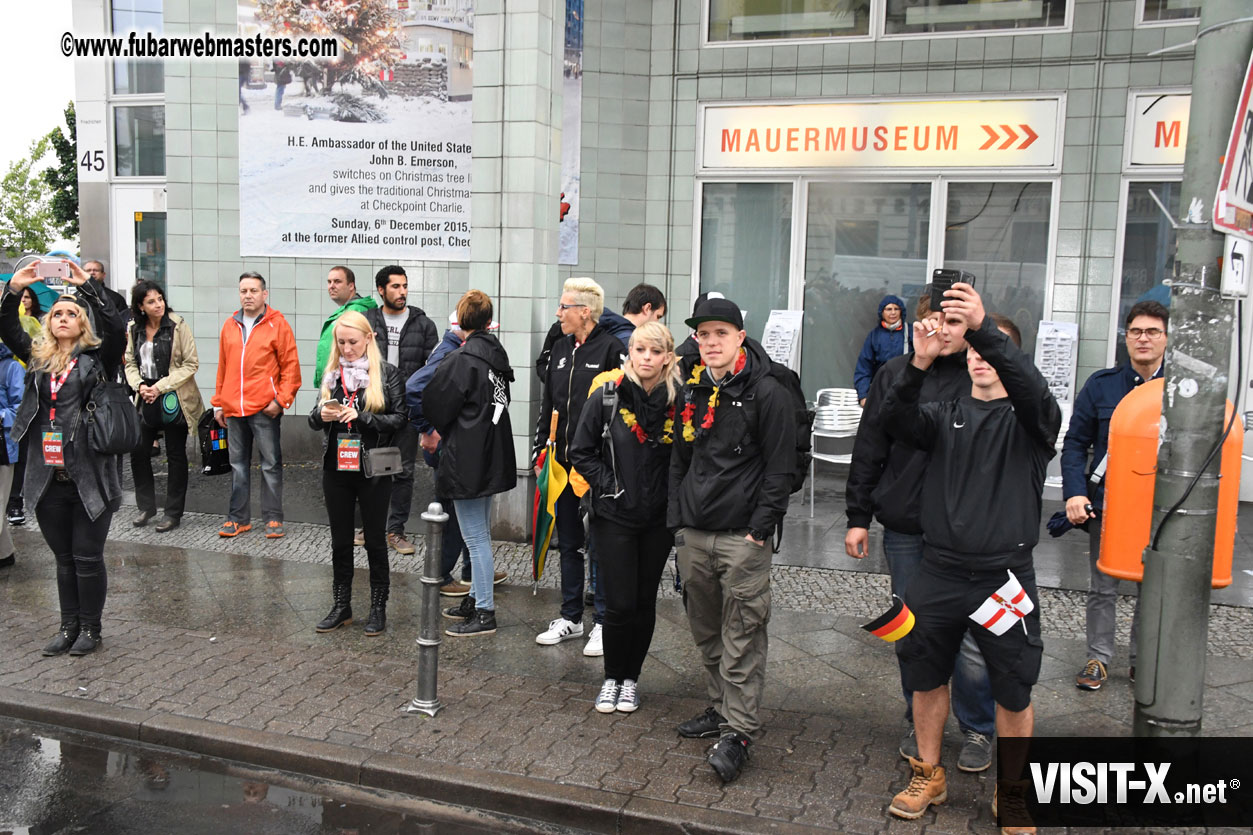 Visit to Check Point Charlie