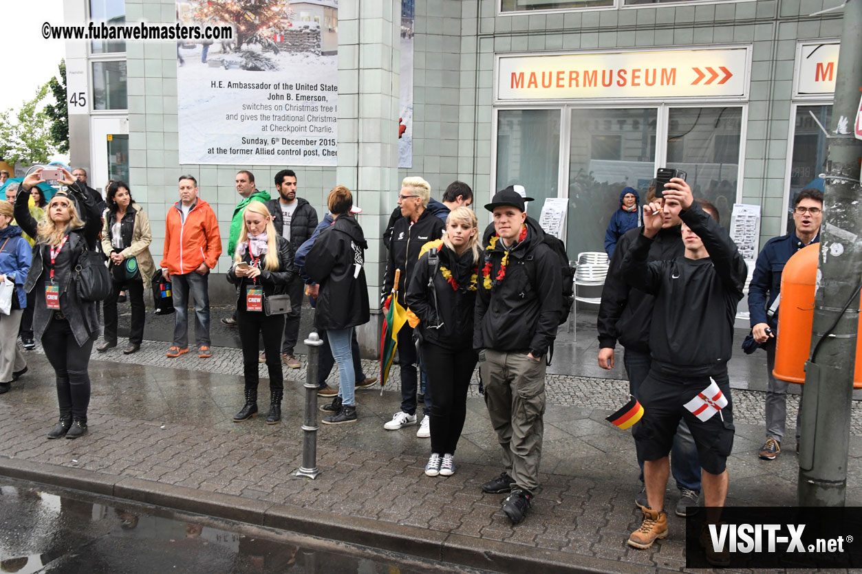 Visit to Check Point Charlie