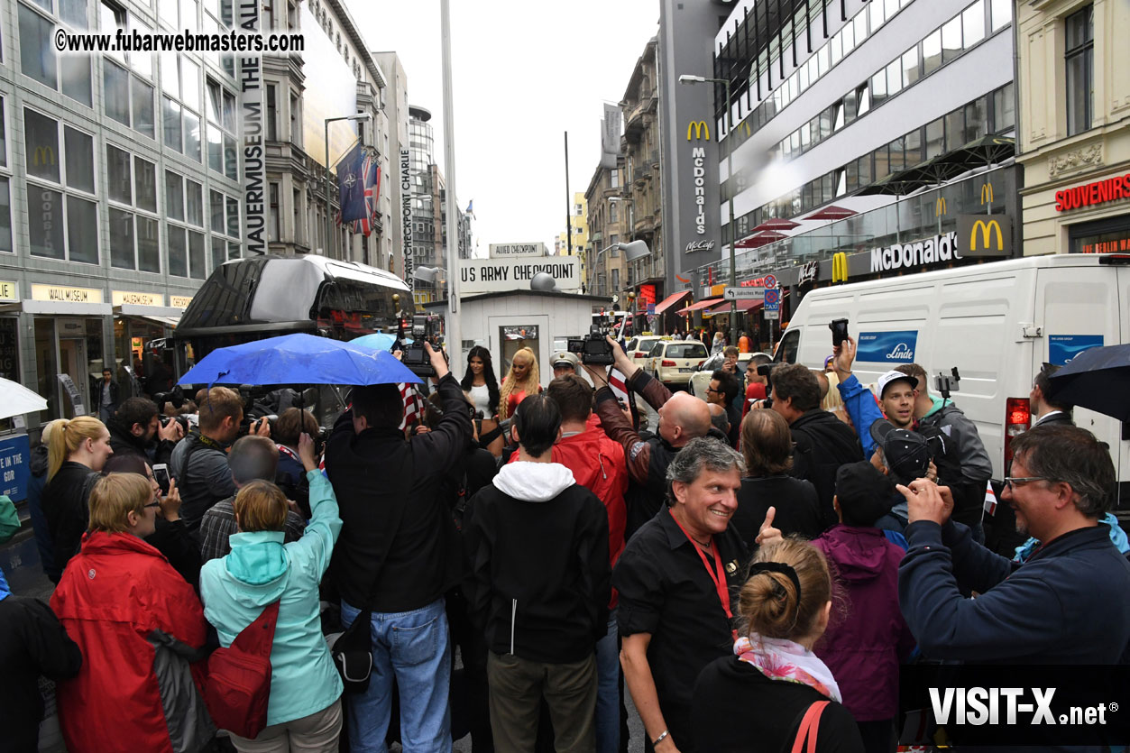 Visit to Check Point Charlie