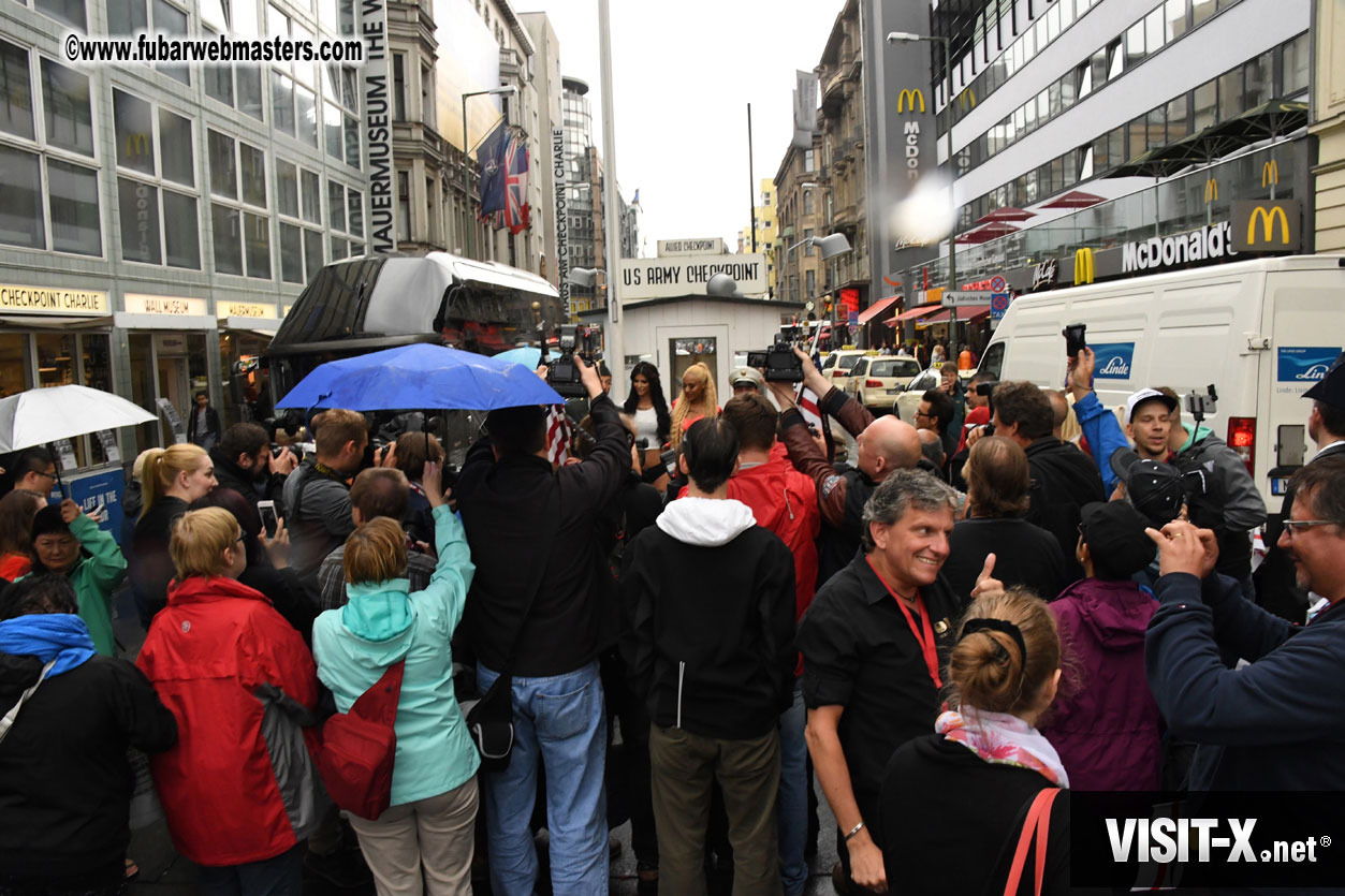 Visit to Check Point Charlie