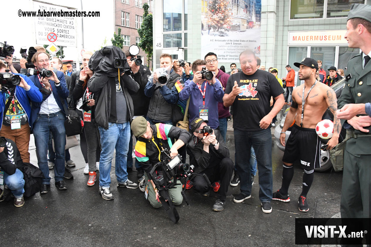 Visit to Check Point Charlie