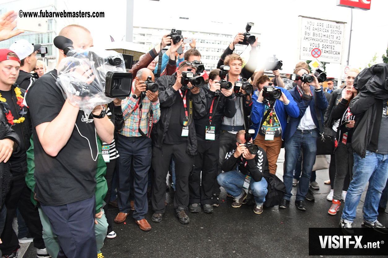 Visit to Check Point Charlie