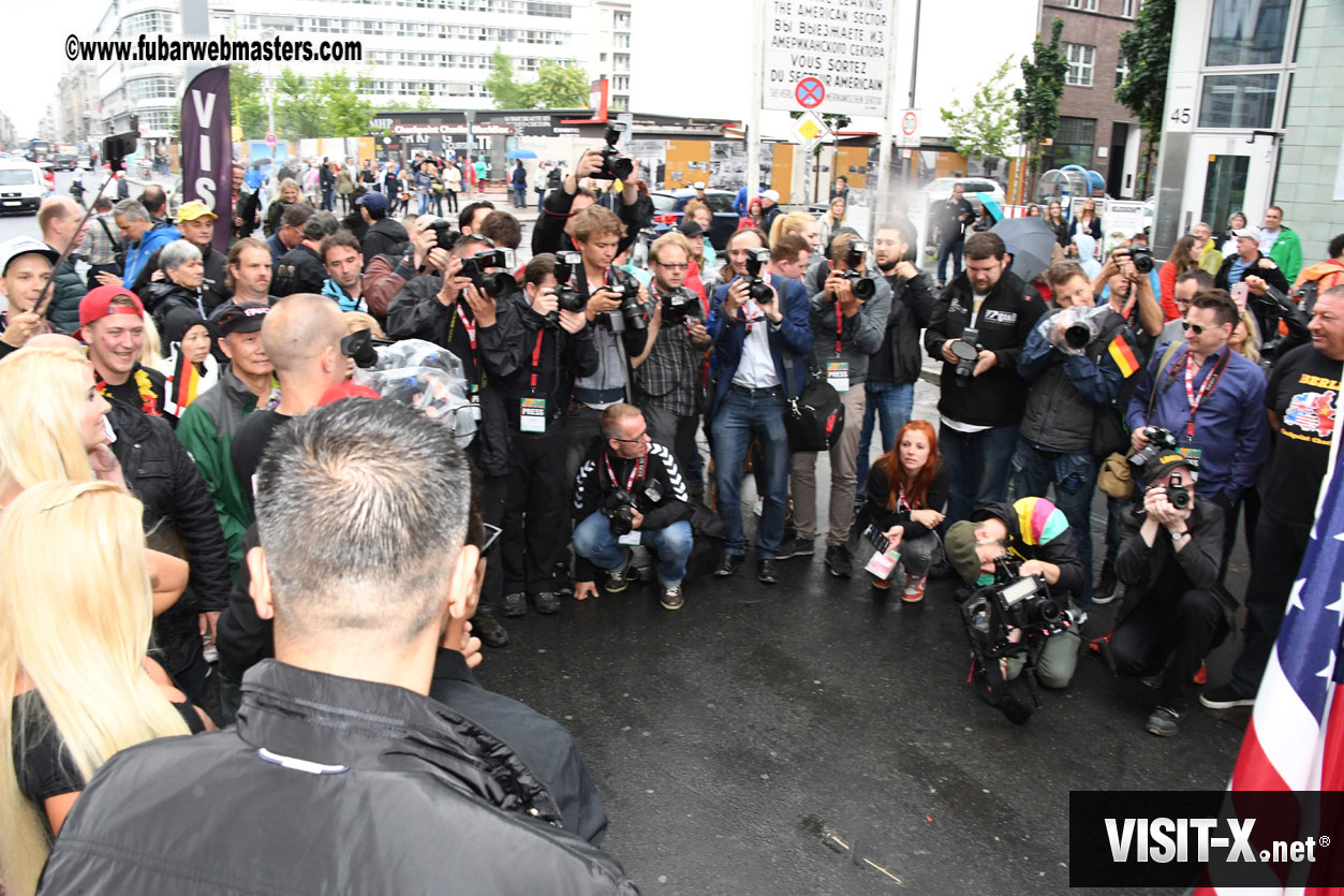 Visit to Check Point Charlie