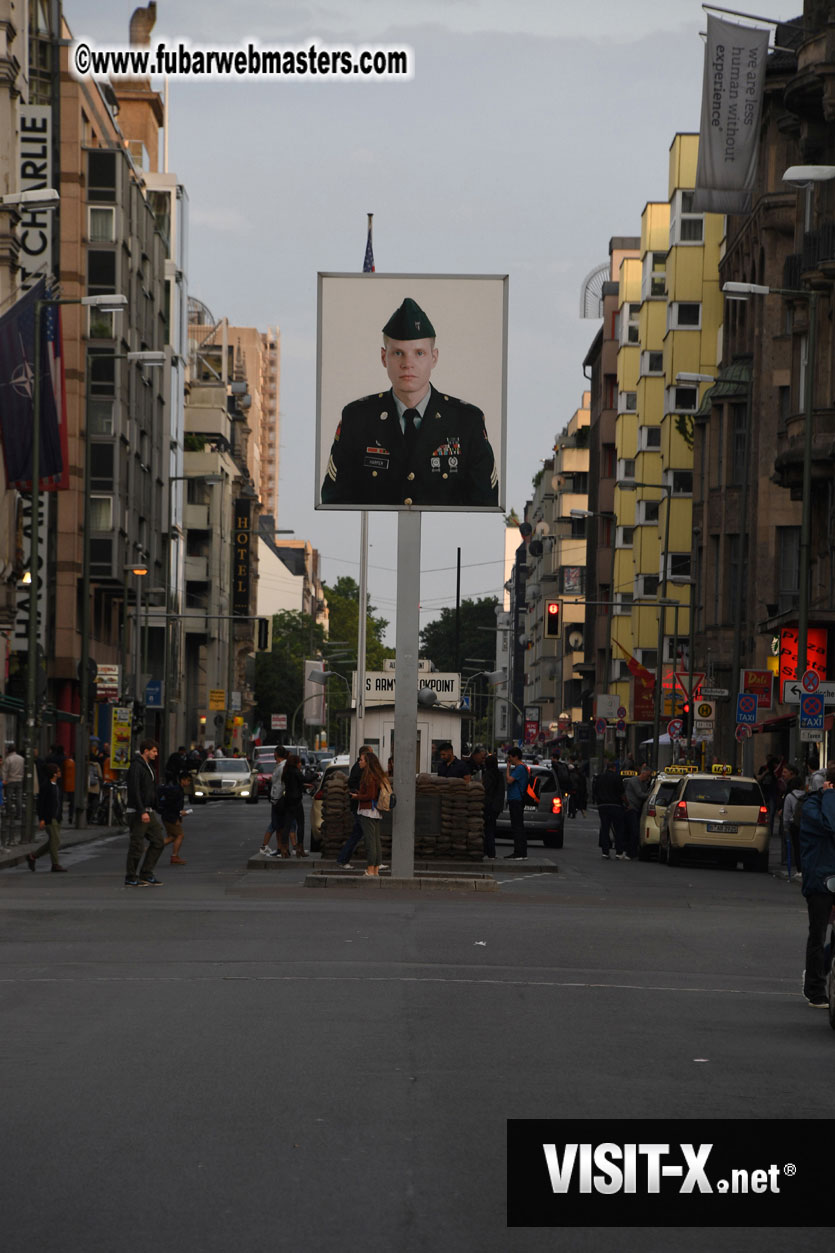 Visit to Check Point Charlie