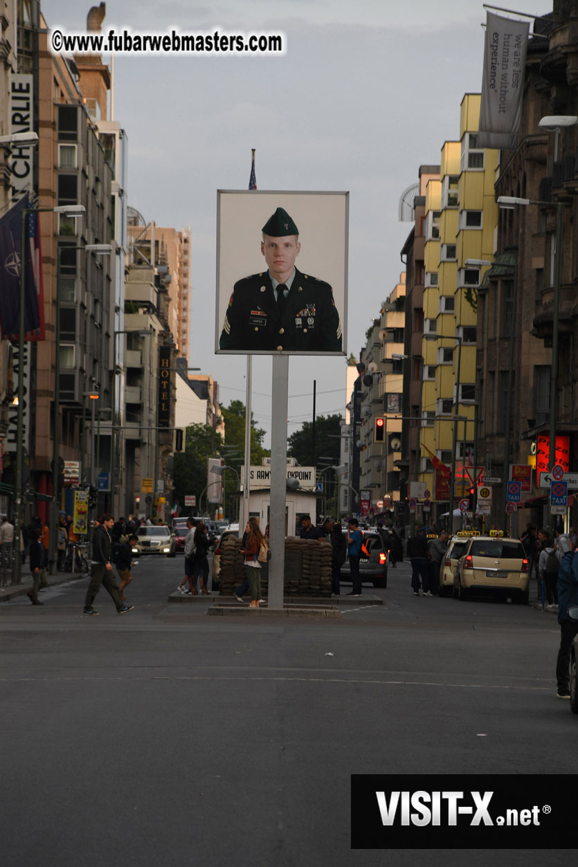 Visit to Check Point Charlie