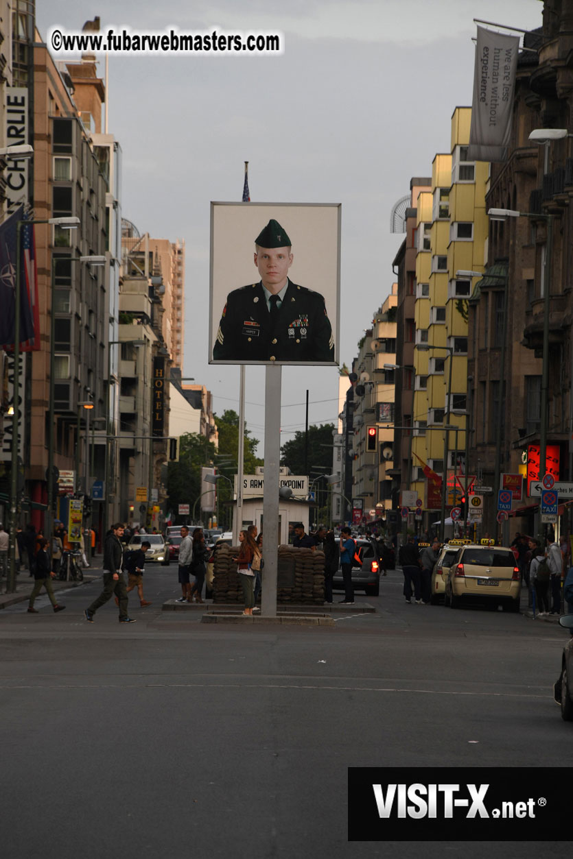 Visit to Check Point Charlie