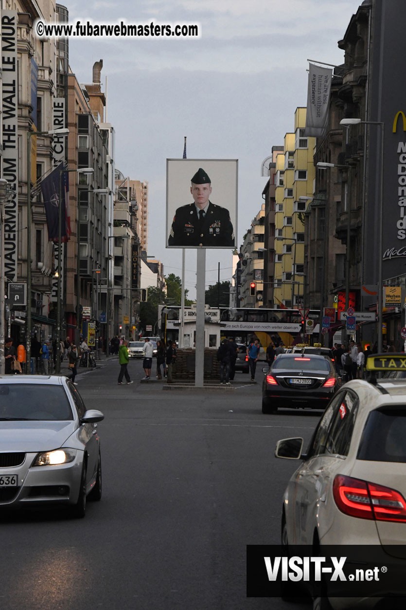 Visit to Check Point Charlie