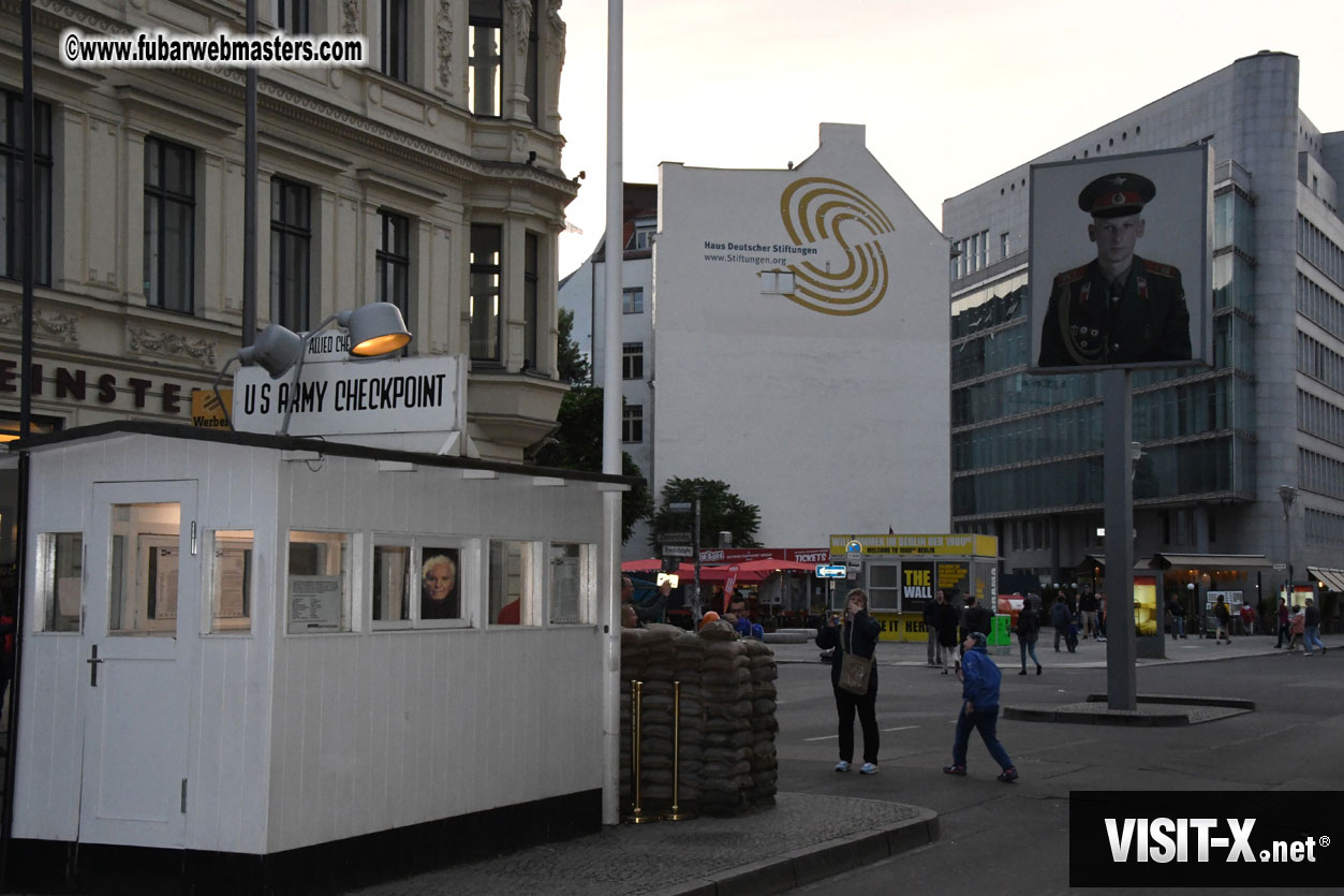 Visit to Check Point Charlie