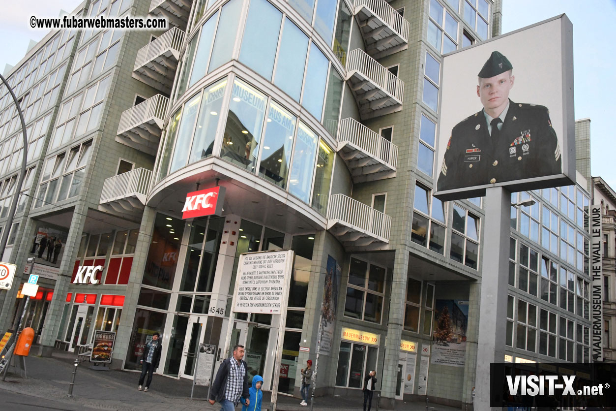 Visit to Check Point Charlie