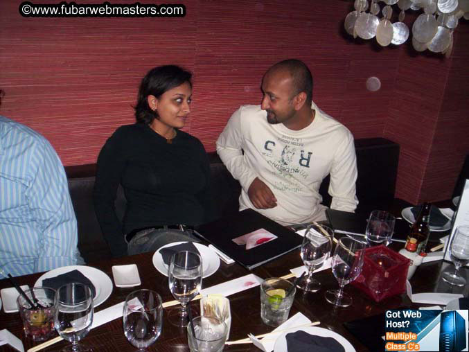 Sushi night at the Geisha House