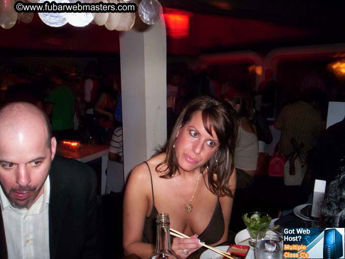 Sushi night at the Geisha House