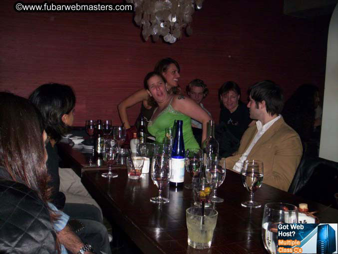 Sushi night at the Geisha House