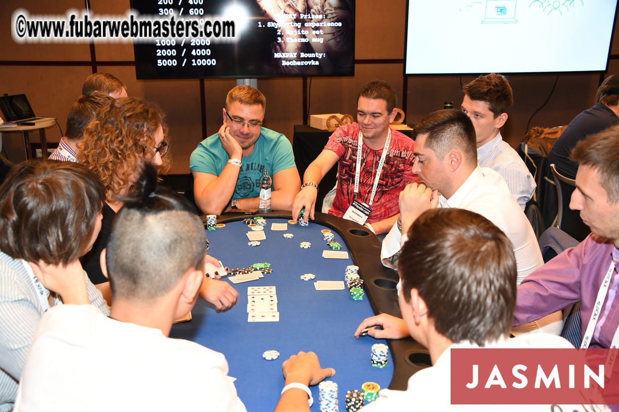 Maxpay Texas Holdem Poker Tournament