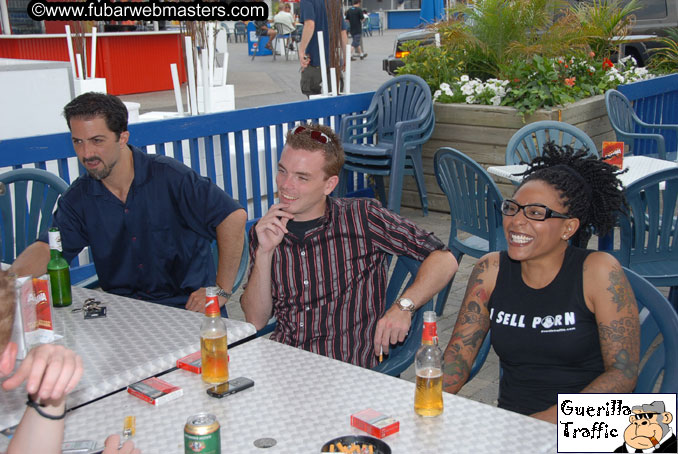 "Thank God It's Friday"  Cool down at the Docks