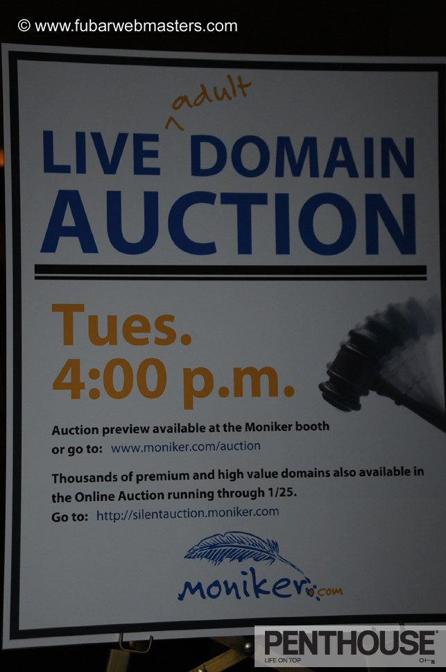 Live Adult Domain Auction