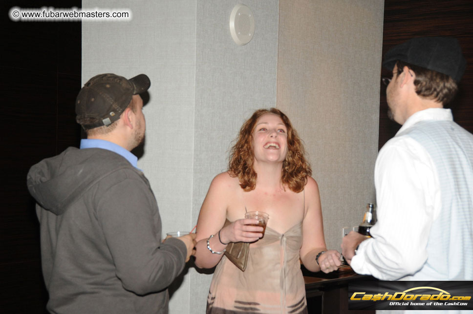 Cocktails in the Top Bucks Suite