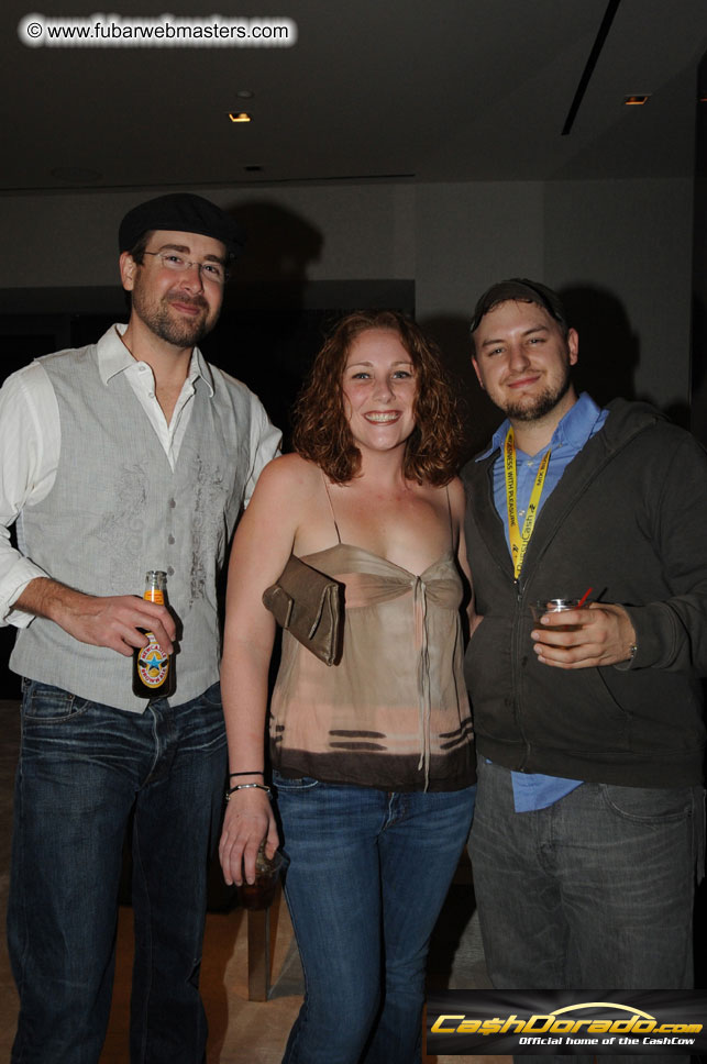 Cocktails in the Top Bucks Suite