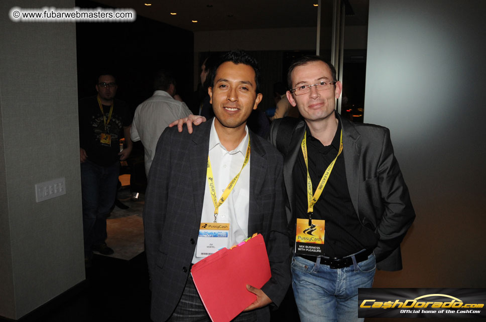 Cocktails in the Top Bucks Suite