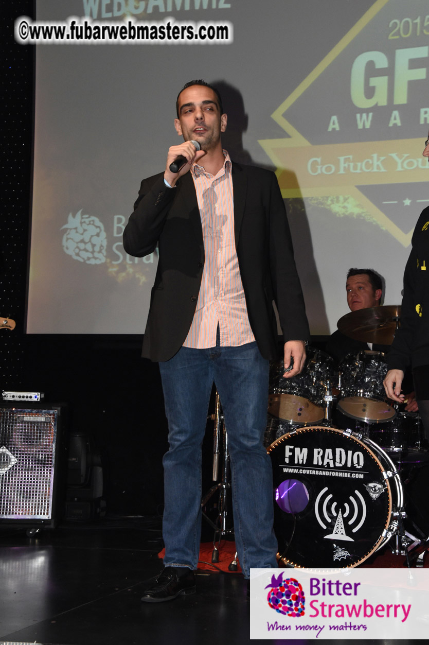 GFY Awards/Party & WebCamWiz Draw