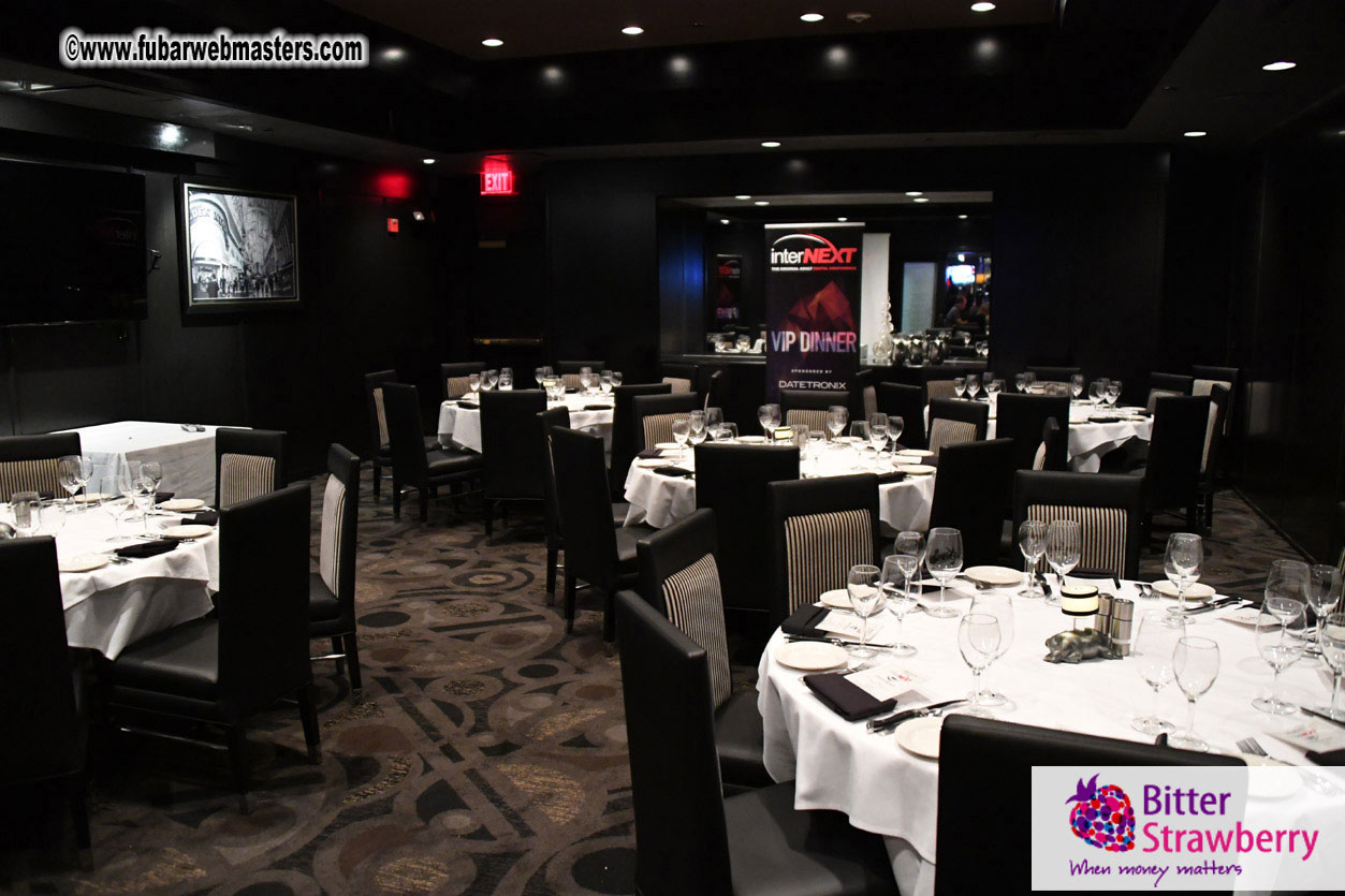 VIP Dinner at Mortons