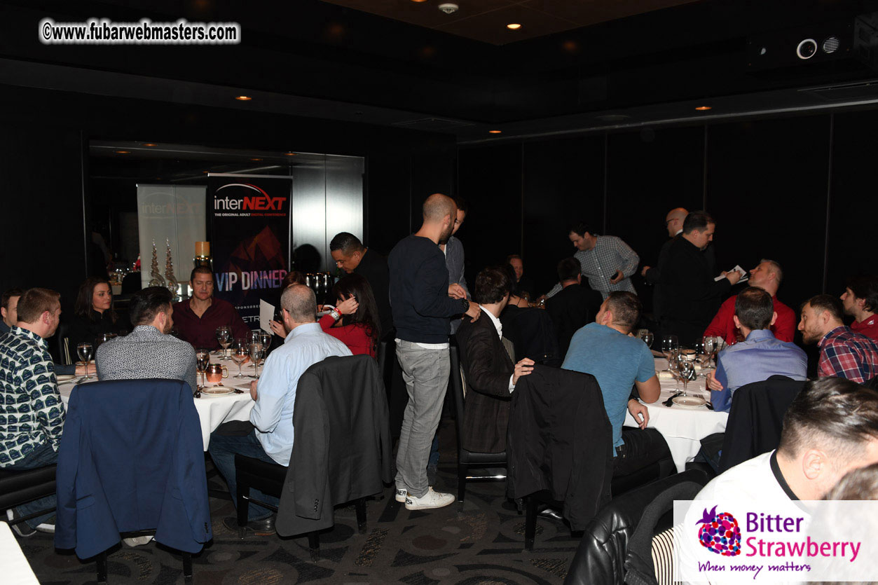 VIP Dinner at Mortons