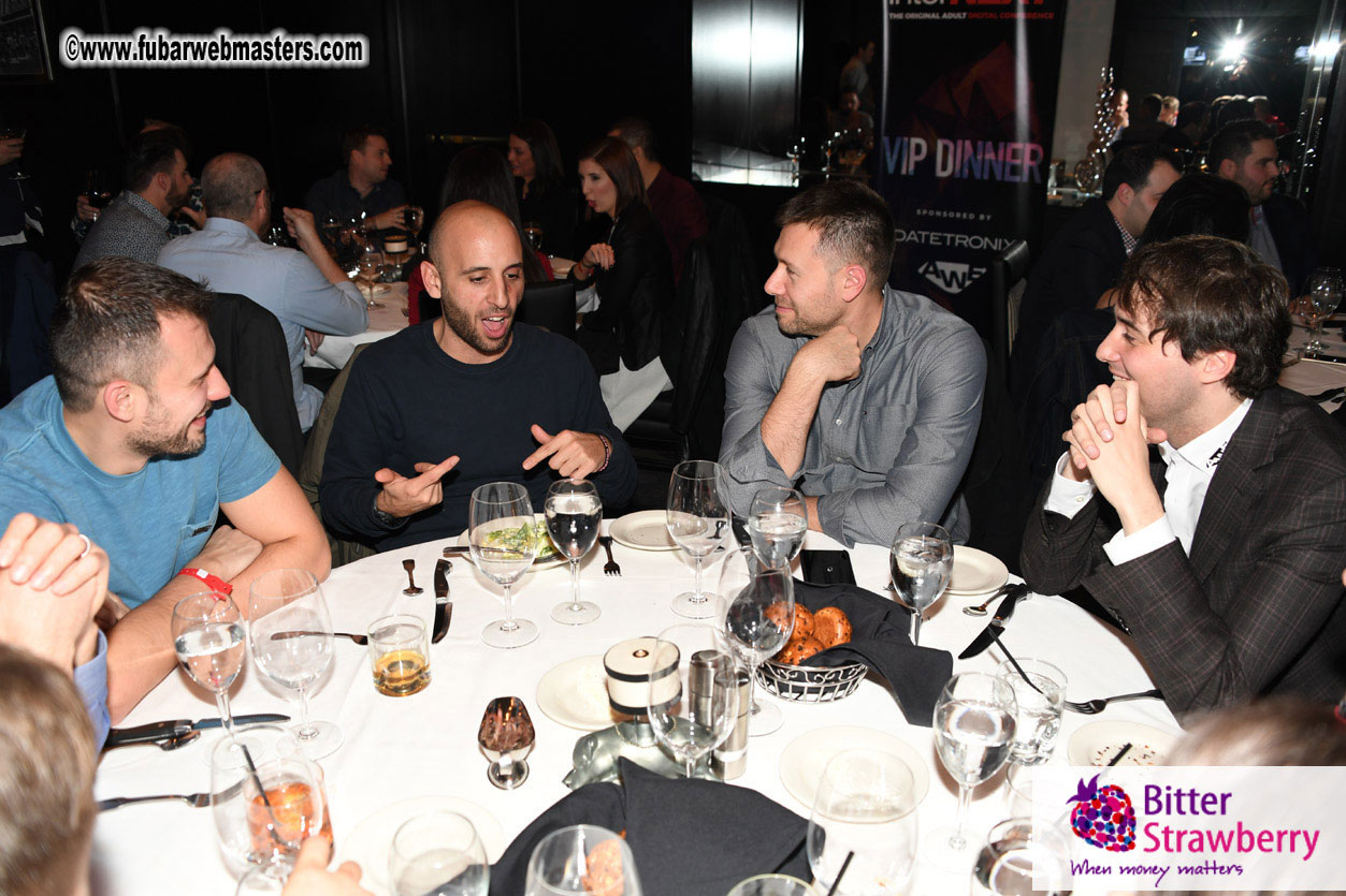 VIP Dinner at Mortons