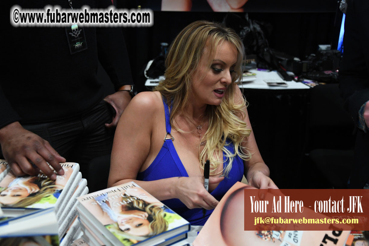 Signing with Stormy Daniels