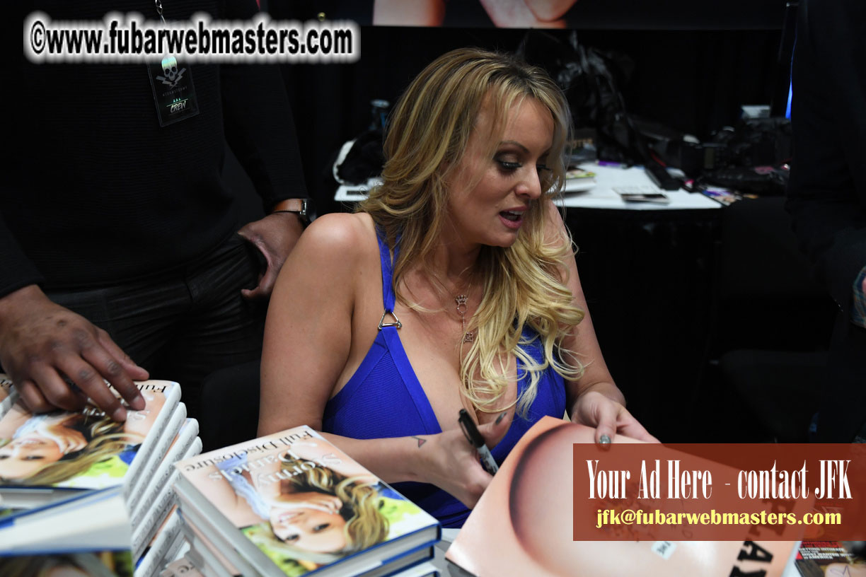 Signing with Stormy Daniels