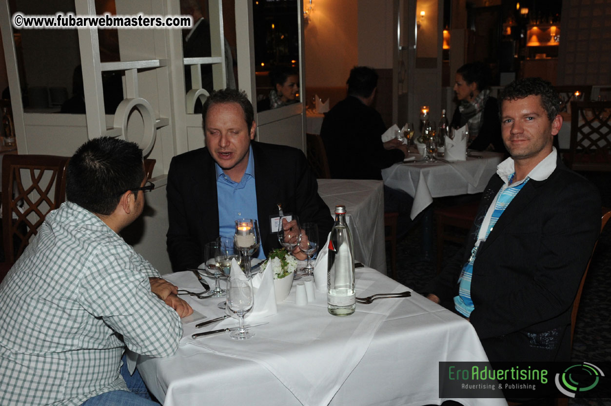 Business meets Media / Dinner Bankett