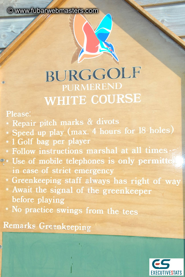 1st Annual Amsterdam Golf Tournament