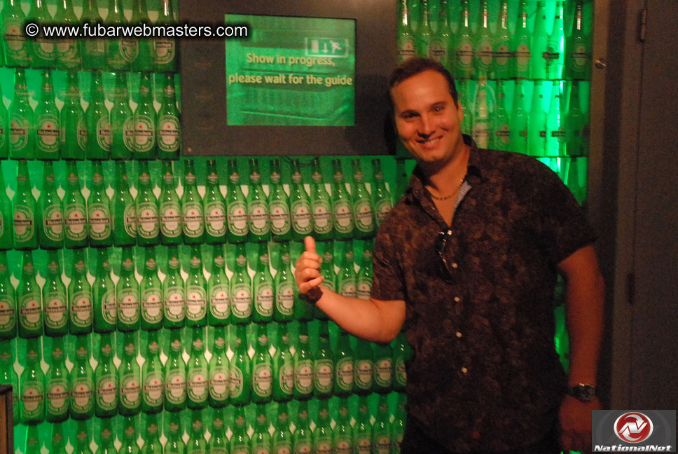 Platinum Bucks Heineken Brewery Tour